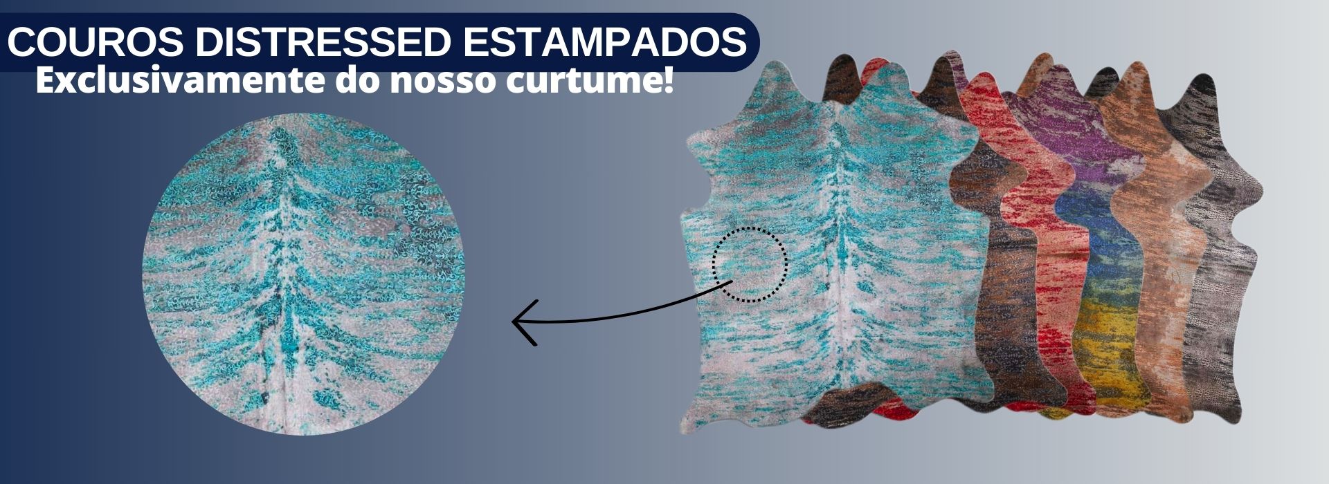 Couros Estampados